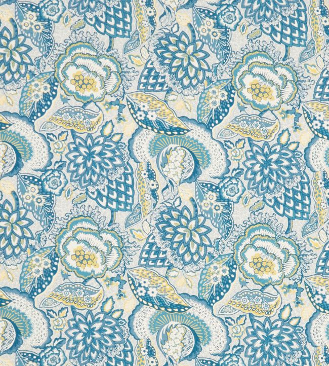 Patricia in Emberton Linen Fabric by Liberty Lichen