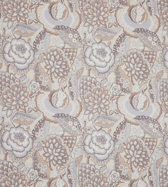 Patricia in Marlow Linen Fabric by Liberty Pewter
