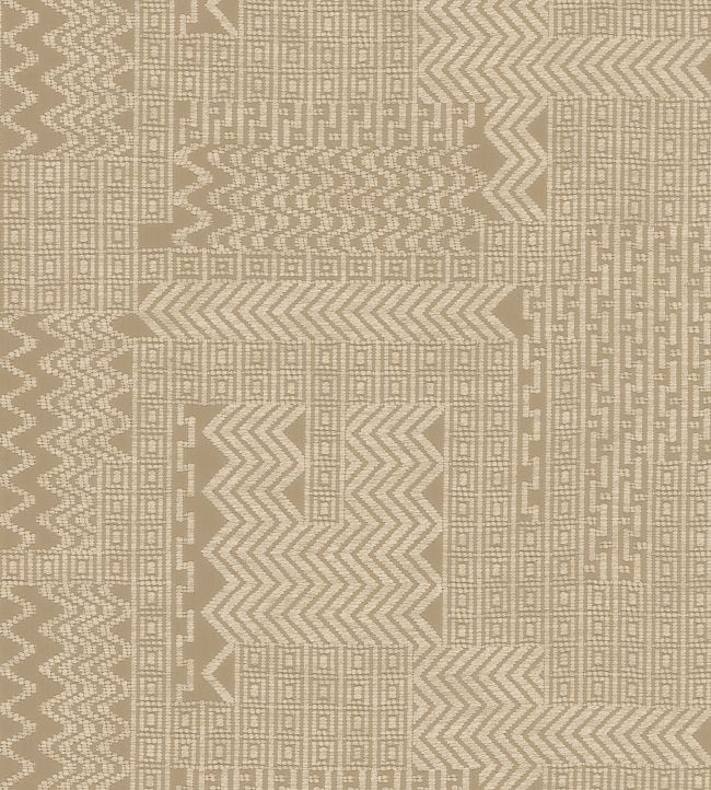 Pavage Fabric by Nobilis Beige