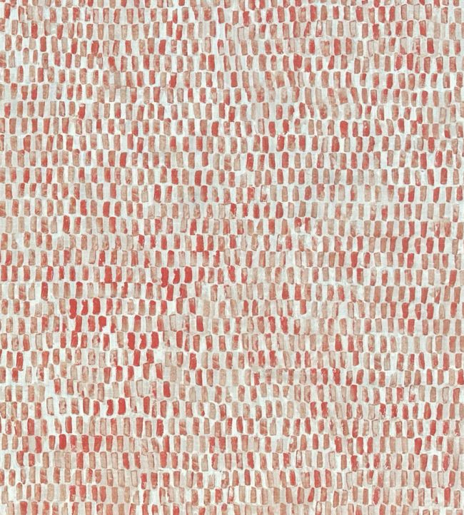 Pave Fabric by Madeaux 02 Brick Red