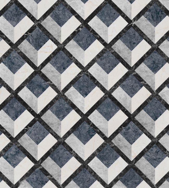 Pavimentum Wallpaper by Coordonne Sapphire