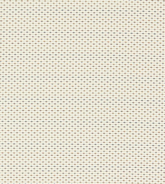 Pavo Fabric by Clarke & Clarke Ivory/Denim