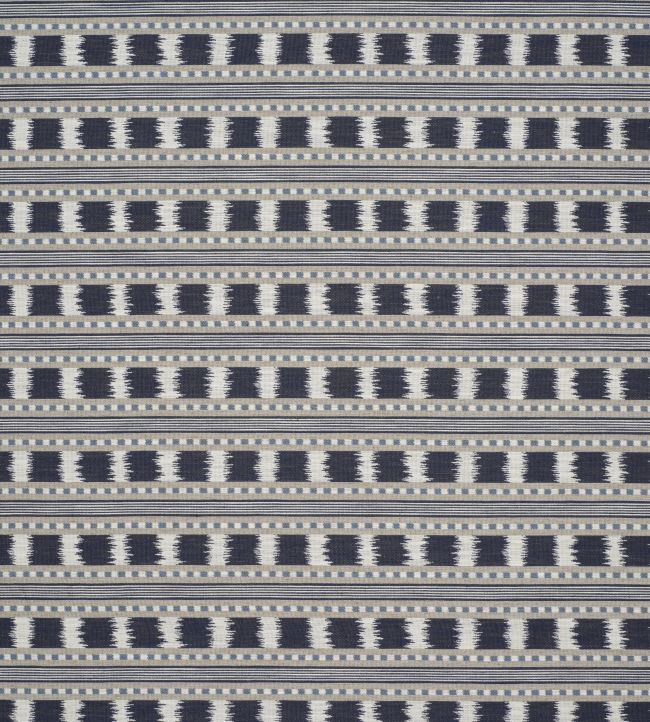 Paxton Fabric by James Hare Blue