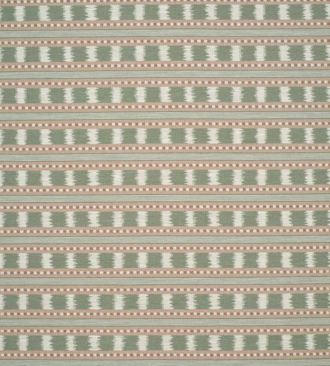 Paxton Fabric by James Hare Pink/Green