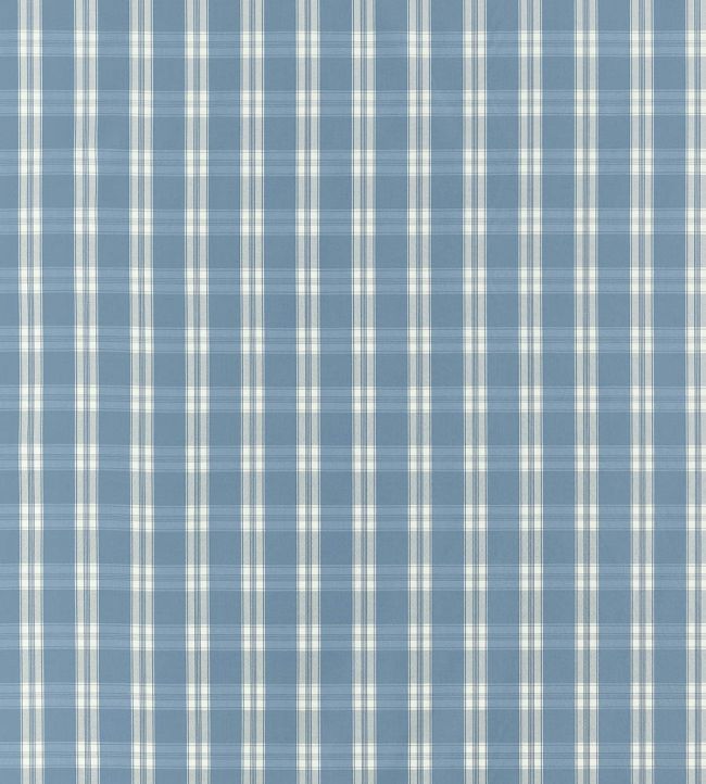 Payton Check Fabric by Anna French Blue