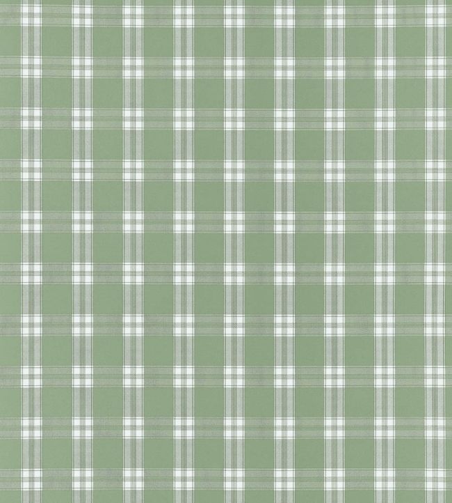 Payton Check Wallpaper by Anna French Green