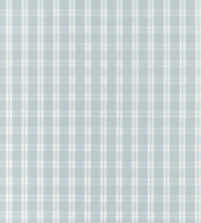 Payton Check Fabric by Anna French Spa Blue