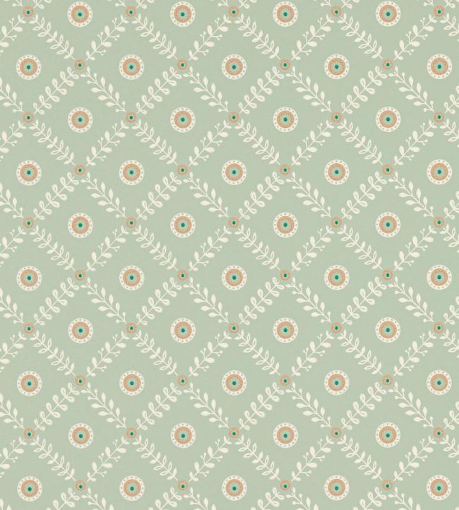 Payton Wallpaper by Jane Churchill Aqua