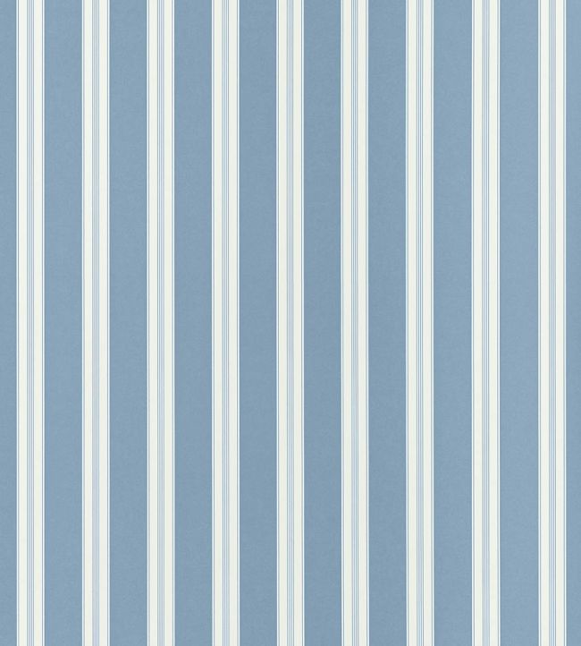 Payton Stripe Wallpaper by Anna French Blue