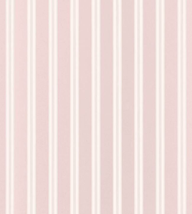 Payton Stripe Wallpaper by Anna French Blush