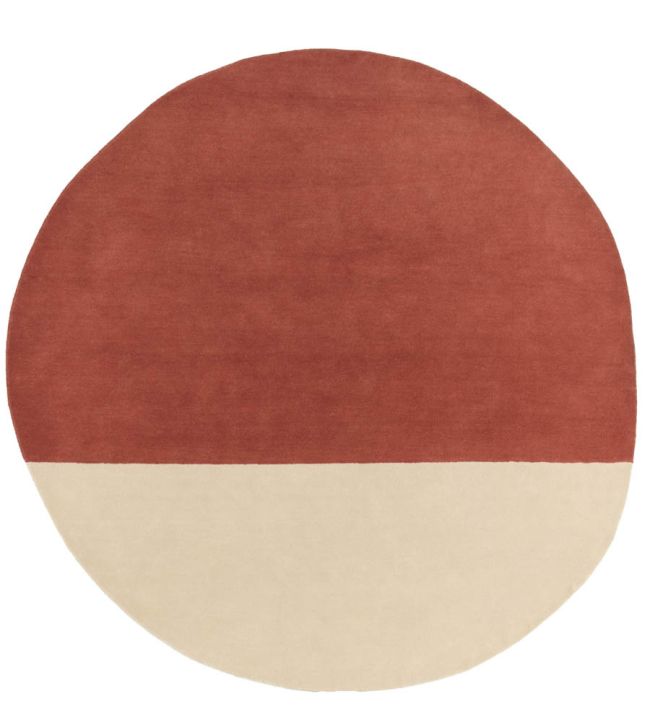 Nanimarquina Pearls rug Brick 01PRL000BRIR1 Brick
