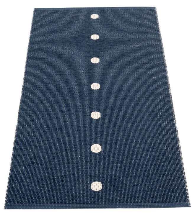 Pappelina Peg rug Dark Blue/Vanilla PE3G714 Dark Blue/Vanilla