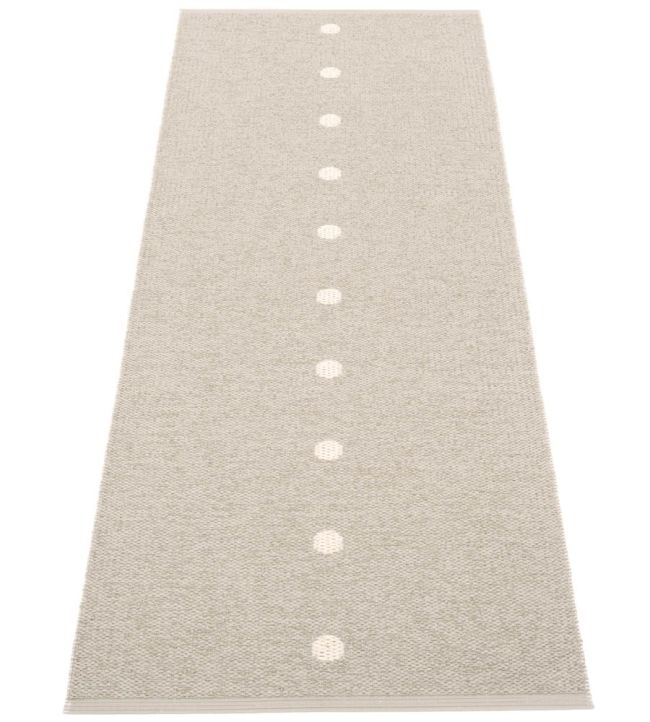 Pappelina Peg Runner rug Linen/Vanilla PE9F720 Linen/Vanilla