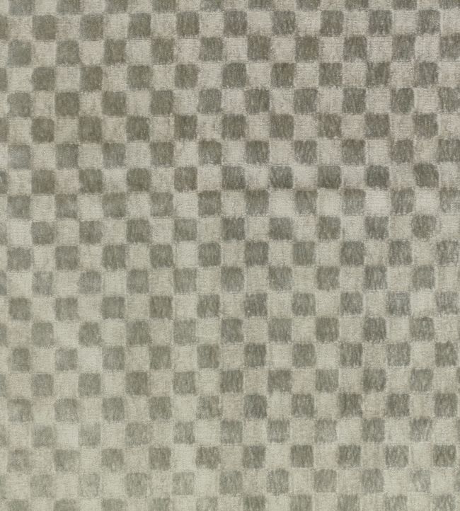 Pembridge Fabric by Zinc Silver Grey