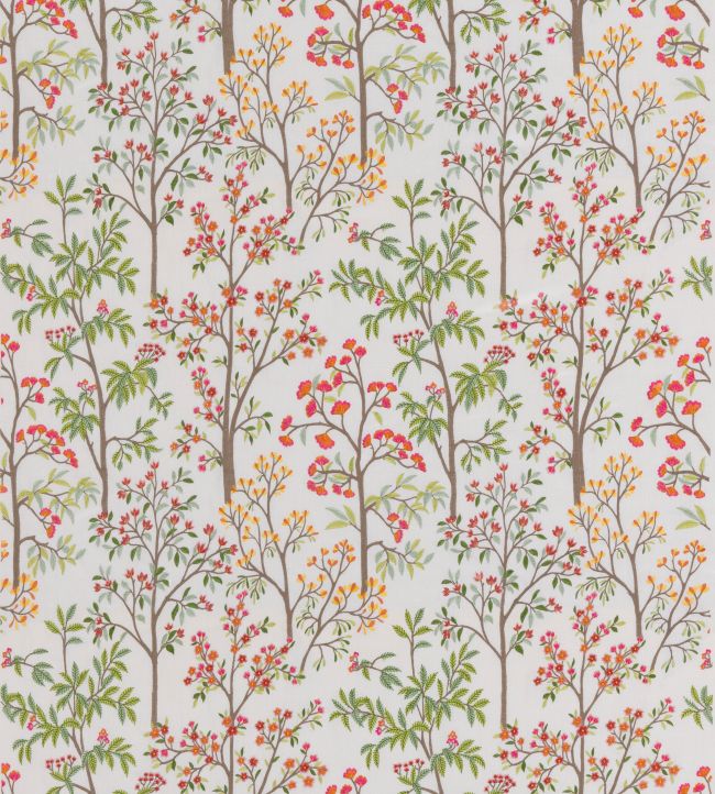 Penally Fabric by GP & J Baker Red/Green