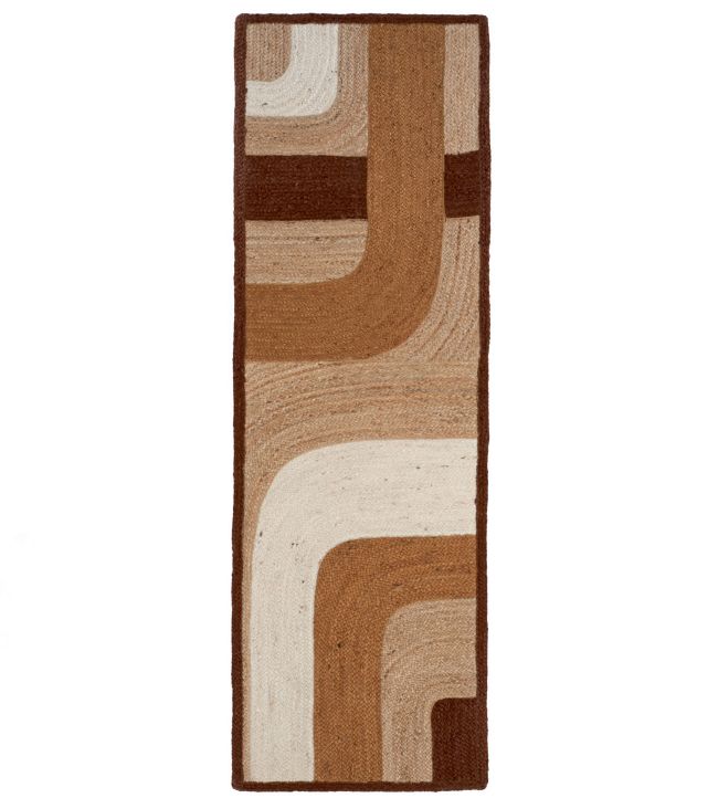 Elitis Penny Lane Runner rug Caramel TA119-78-06 Caramel