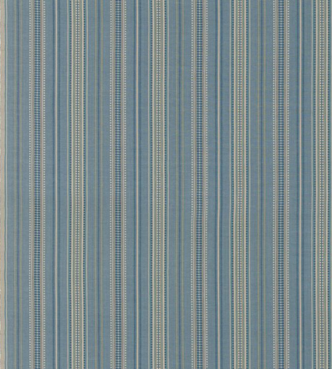 Penny Stripe Fabric by GP & J Baker Blue