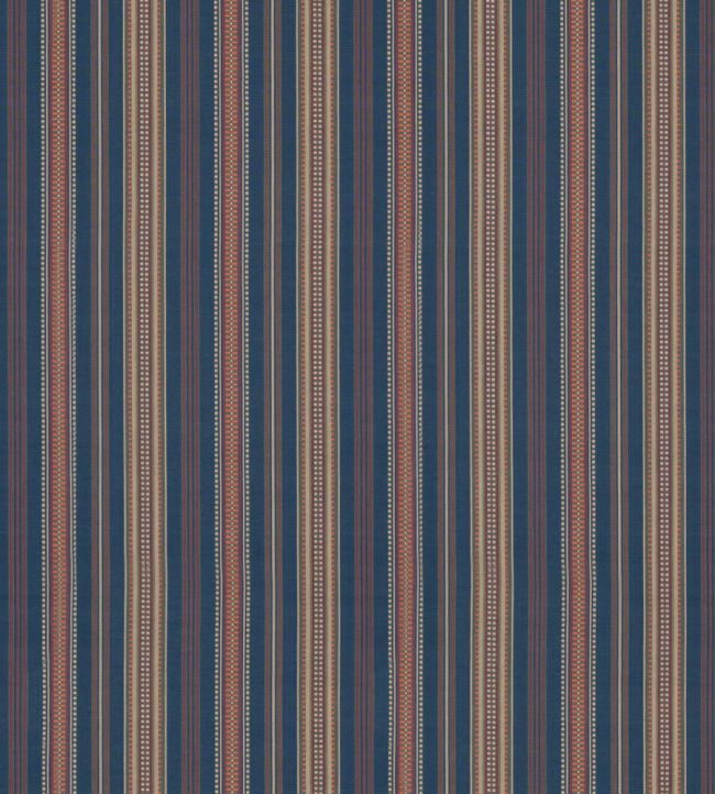Penny Stripe Fabric by GP & J Baker Indigo