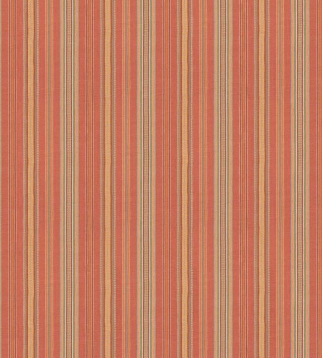 Penny Stripe Fabric by GP & J Baker Soft Red