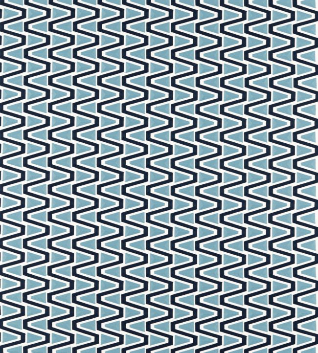 Perception Fabric by Harlequin Japanese Ink / Sky / New Beginnings