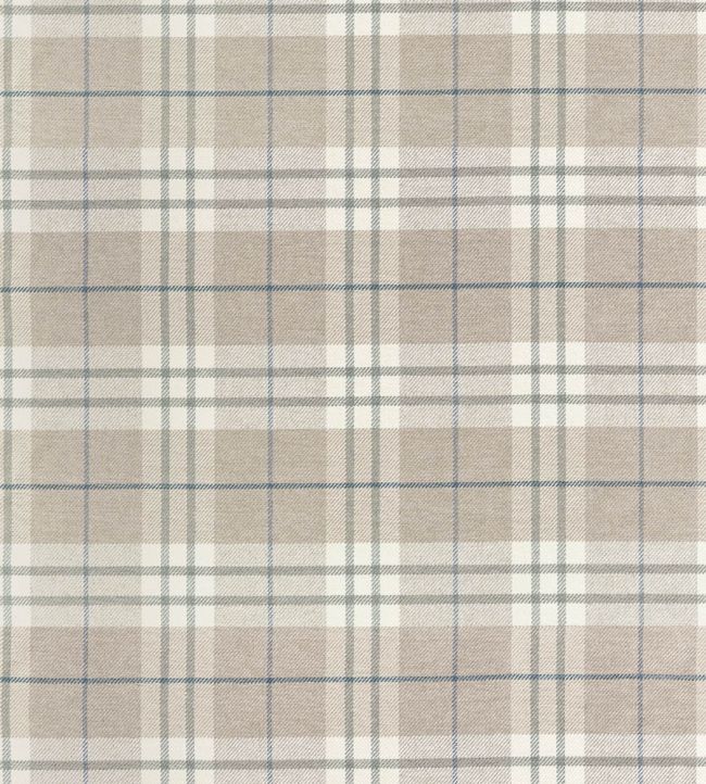 Percival Plaid Fabric by Thibaut Flax