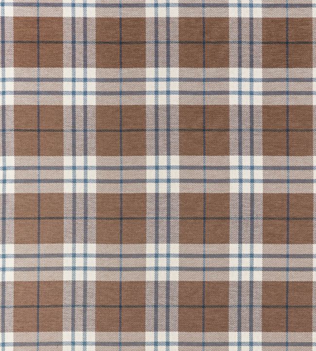 Percival Plaid Fabric by Thibaut Sienna
