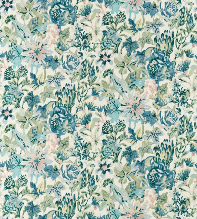 Perennials Fabric by Harlequin Seaglass / Exhale / Murmuration