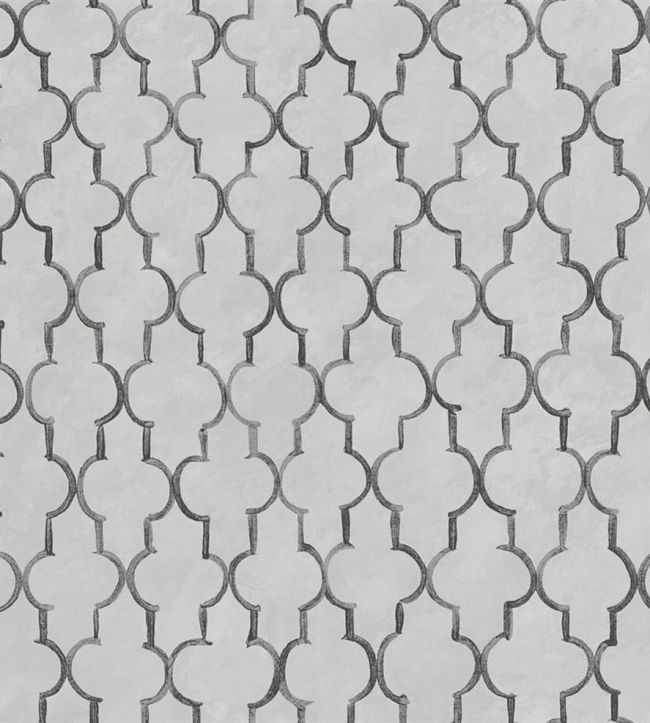 Pergola Trellis Wallpaper by Designers Guild Graphite