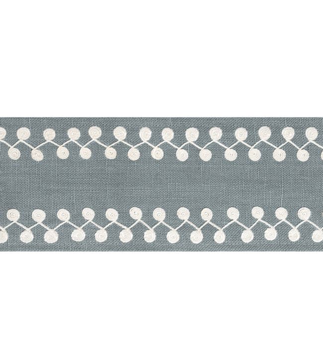Perla Tape Trimming by Thibaut Slate