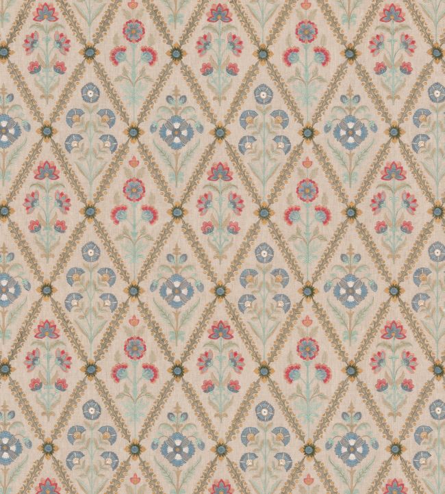 Perrycroft Fabric by GP & J Baker Red/Green