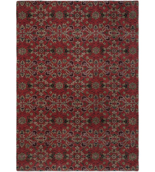 Morris & Co Persian Scroll rug Plum 130603140200 Plum