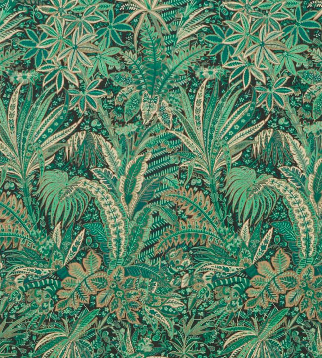Persian Voyage in Amersham Linen Fabric by Liberty Jade