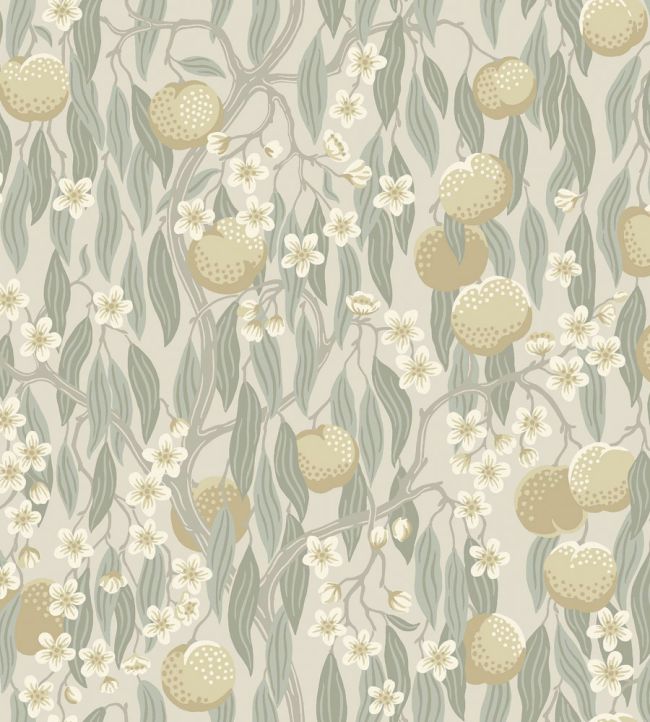 Persikotrad Wallpaper by Borastapeter Linden