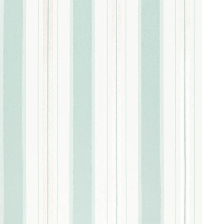 Peruzzi Stripe Wallpaper by Osborne & Little Aqua