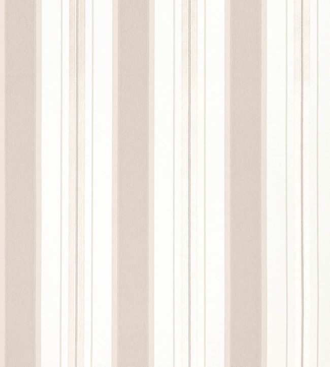 Peruzzi Stripe Wallpaper by Osborne & Little Taupe