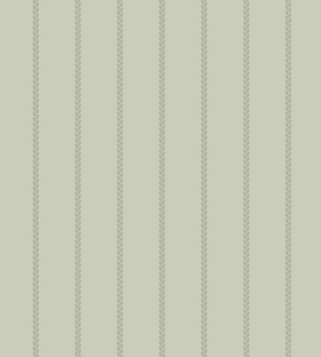 Petal Stripe Wallpaper by Farrow & Ball Eddy / Blue Gray