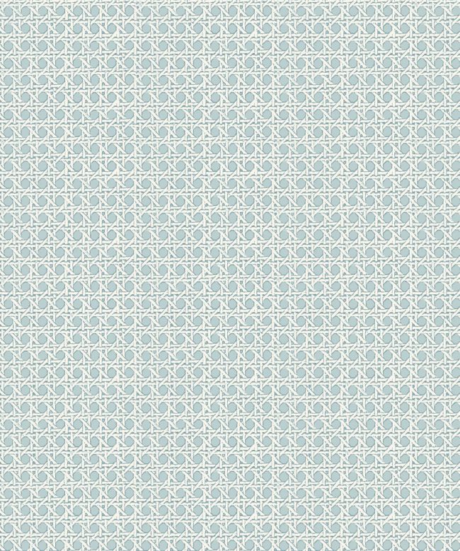 Petit Rattan Wallpaper by Madeaux 04 Marine