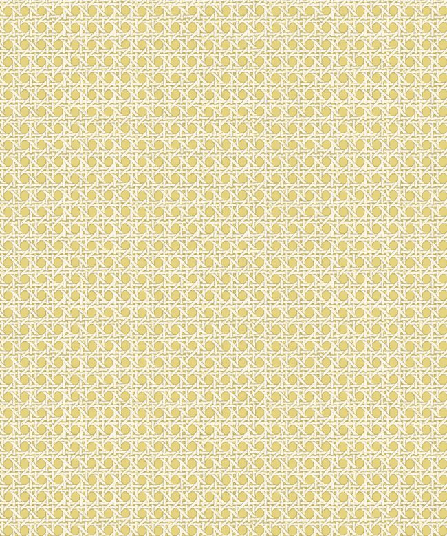 Petit Rattan Wallpaper by Madeaux 07 Mustard