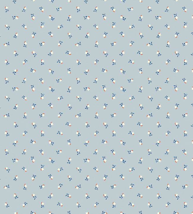 Petite Cherie Wallpaper by Borastapeter Blue