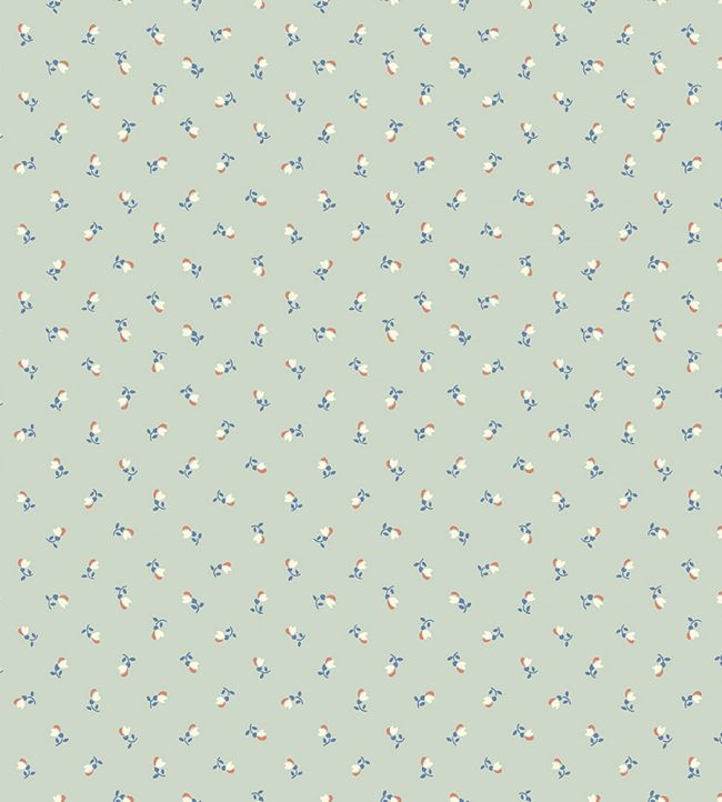 Petite Cherie Wallpaper by Borastapeter Green