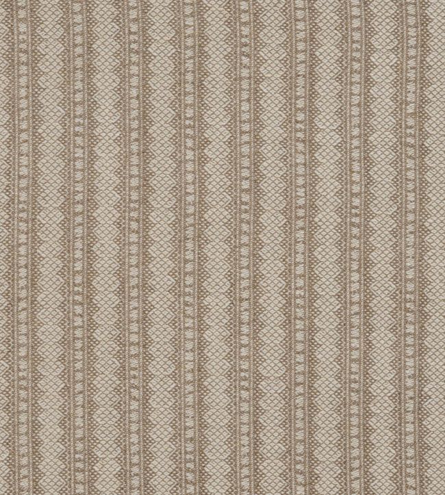 Petite Kitezh Weave Fabric by Volga Linen Flax/Ivory