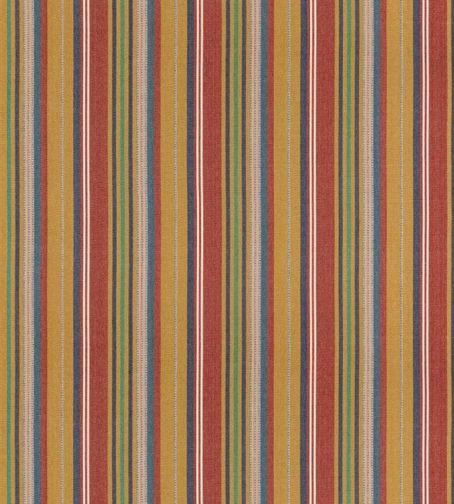Petra Stripe Fabric by GP & J Baker Jazz