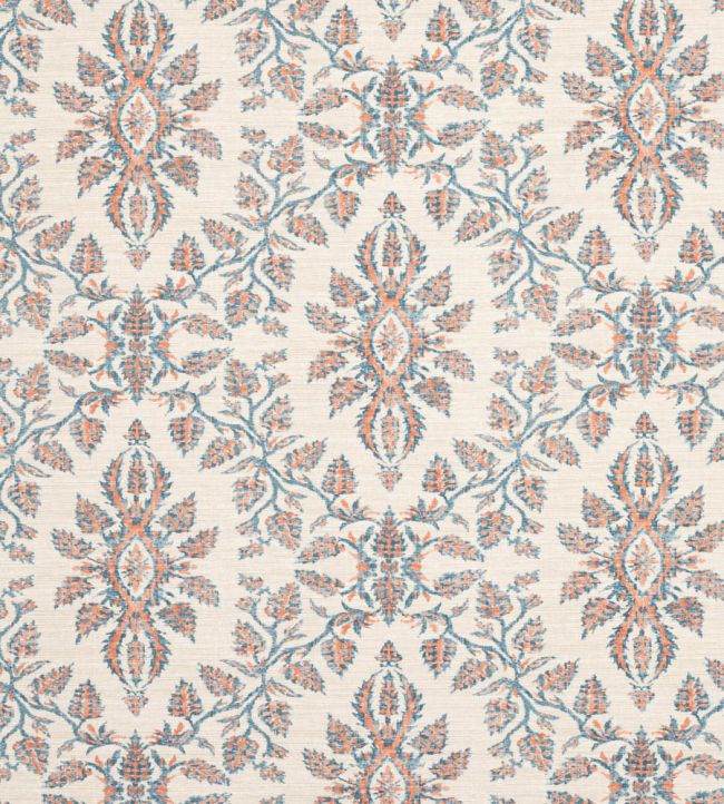 Peveril Fabric by Colefax and Fowler Navy/Red