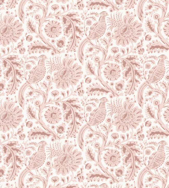 Pheasant Wallpaper by DADO 01 Blush