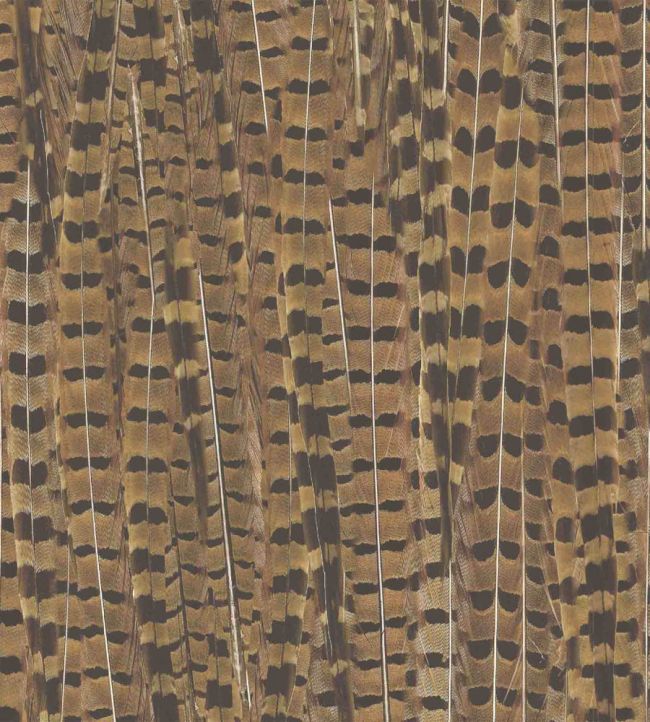 Pheasant Wallpaper by Woodchip & Magnolia Brown