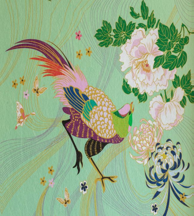 Phoenix Wallpaper by Wendy Morrison Green