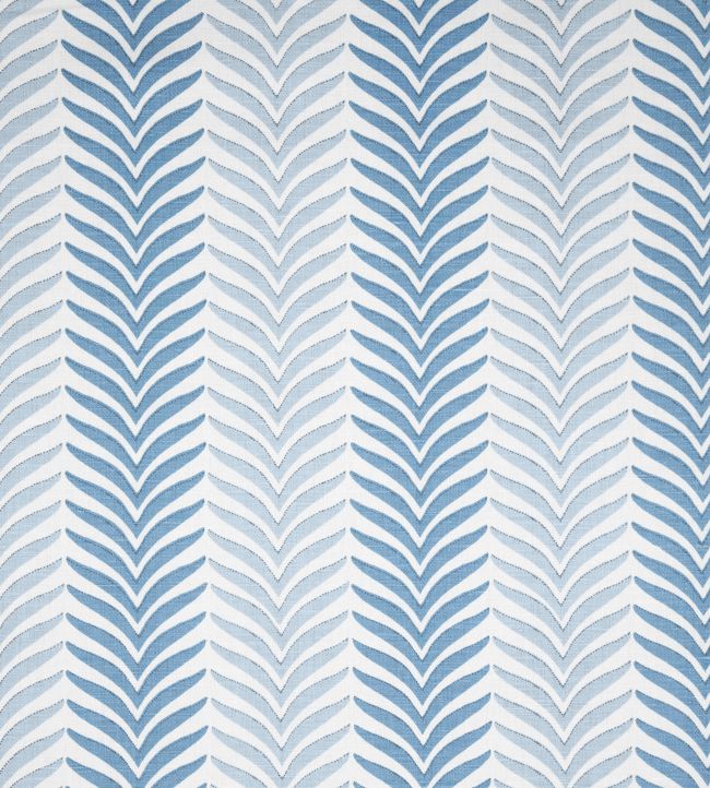 Phyllis Fabric by Jim Thompson No.9 Marine