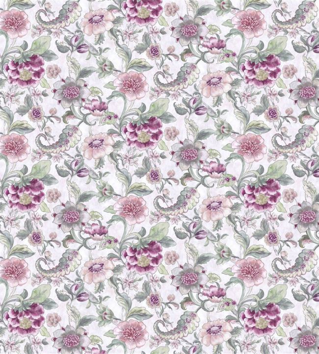 Piccadilly Park Fabric by Designers Guild Hibiscus