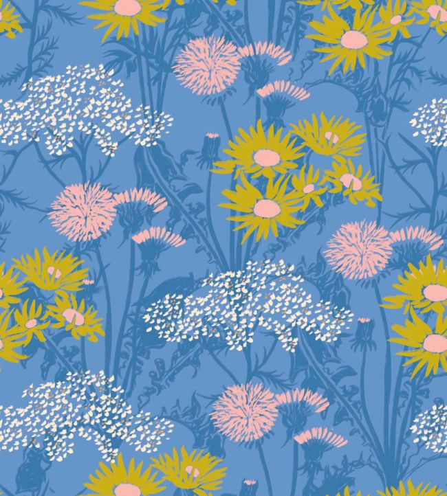 Picnic Wallpaper by Coordonne Blue