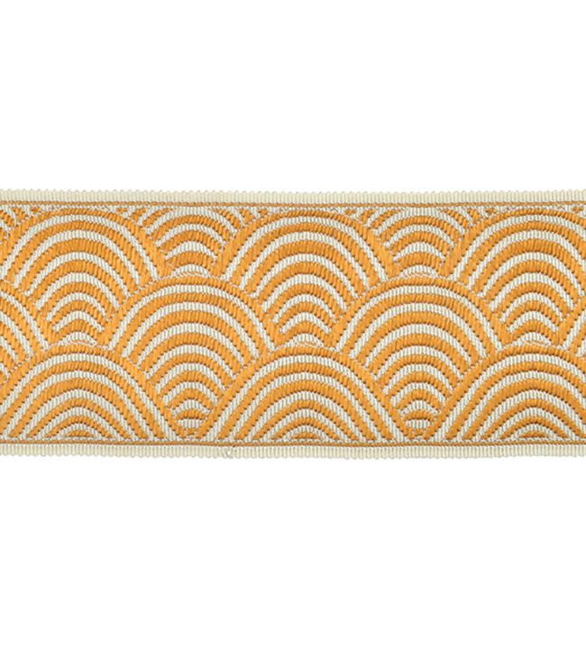 Piera Jacquard Braid 60mm Trimming by Houles Ambra